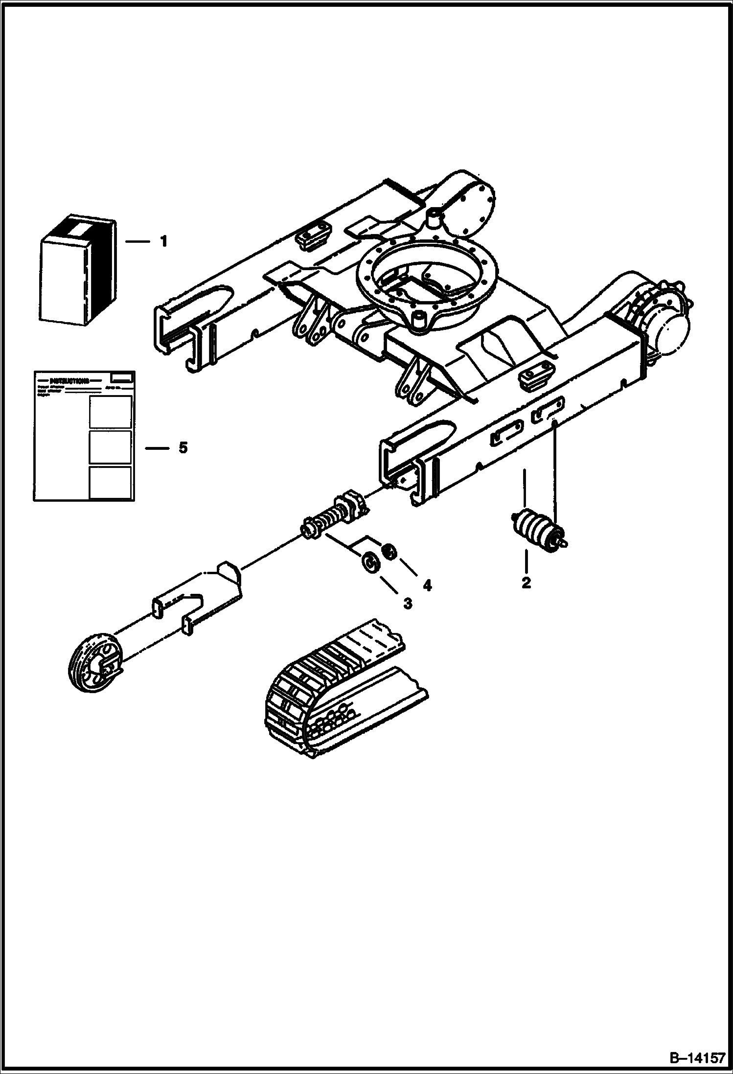 ЗАЩИТА РОЛИКОВ ГУСЕНИЦЫKIT (СМОНТИРОВАННЫЙ НА МЕСТЕ)