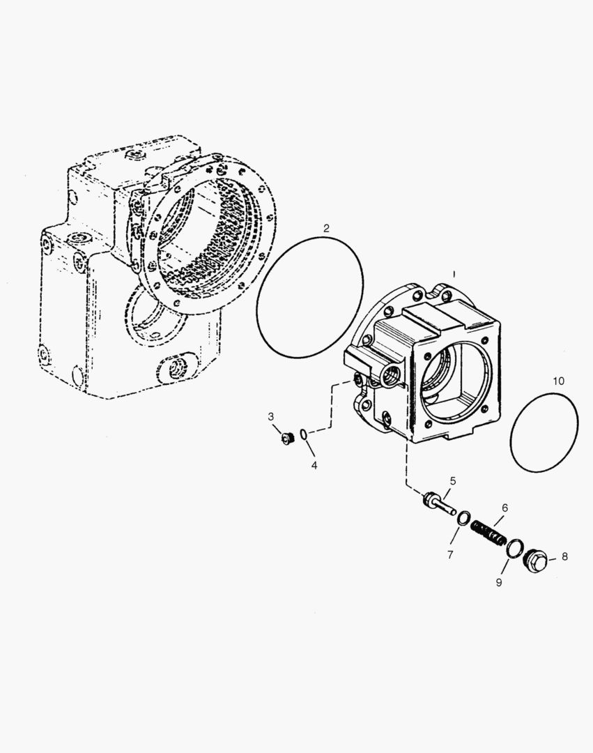 6810 INPUT HOUSING - TRANSMISSION(2HL100) [296~365]