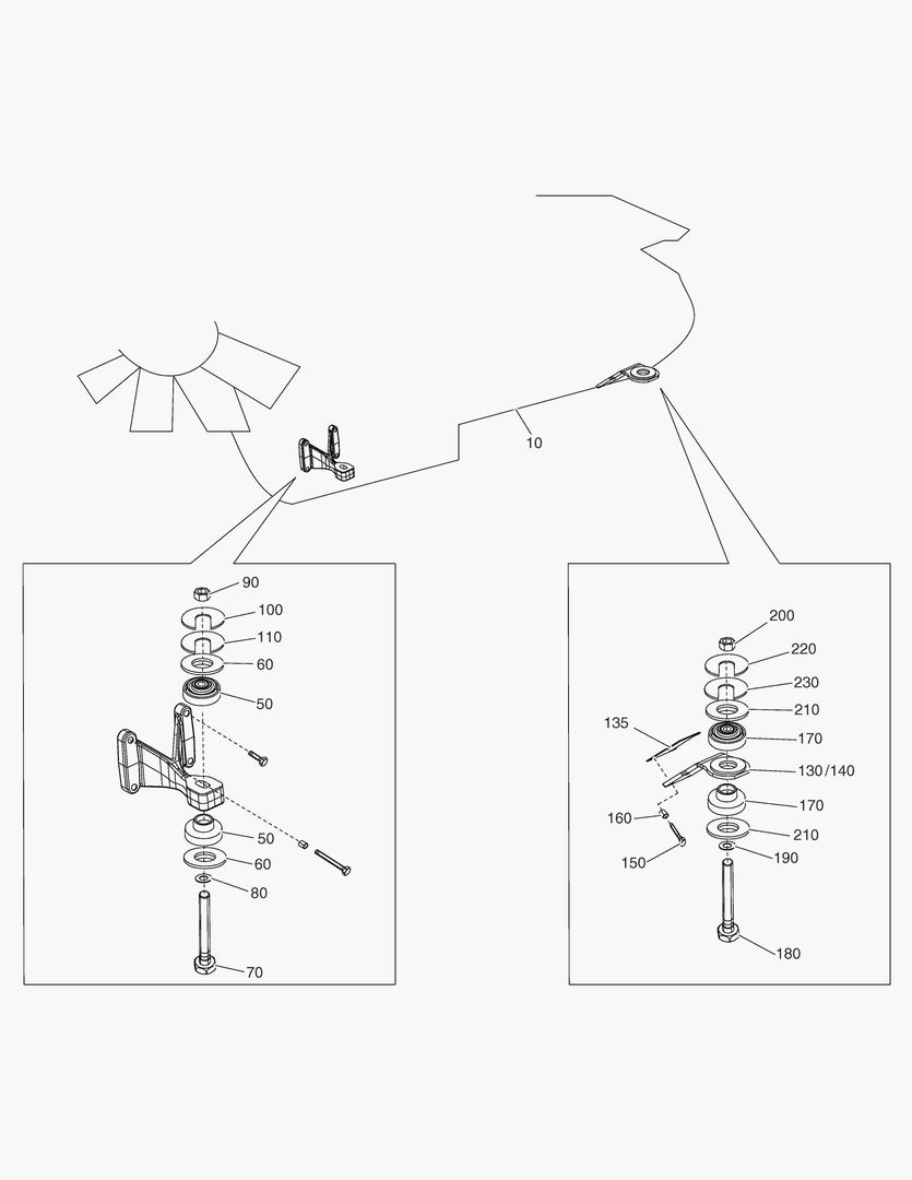 G011-10 ENGINE SUSPENSION