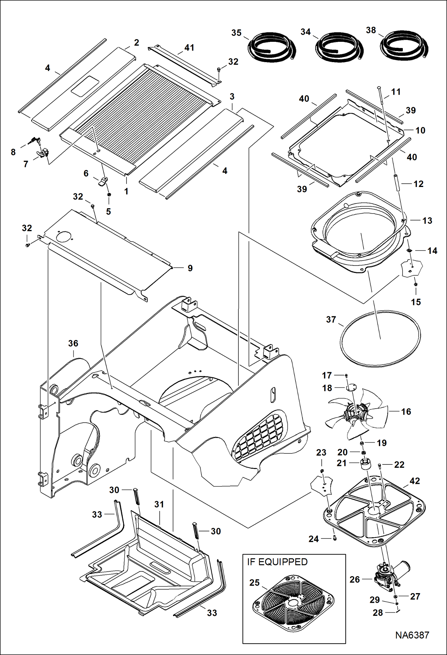 СИСТЕМА ОХЛАЖДЕНИЯ (СЕРИЙНЫЙ НОМЕР AN8T11001 - AN8T12182, ATF711001)