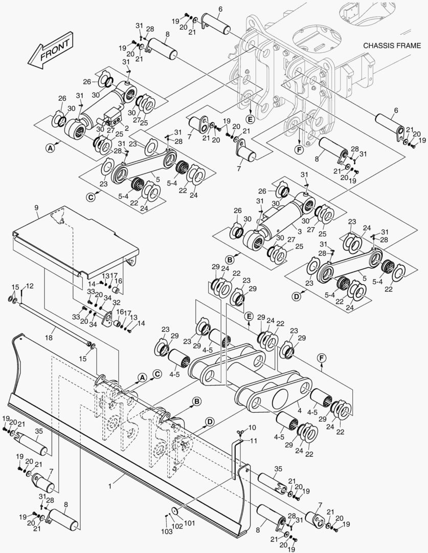 Спецтехника 2220 FRONT DOZER [1001~1174]