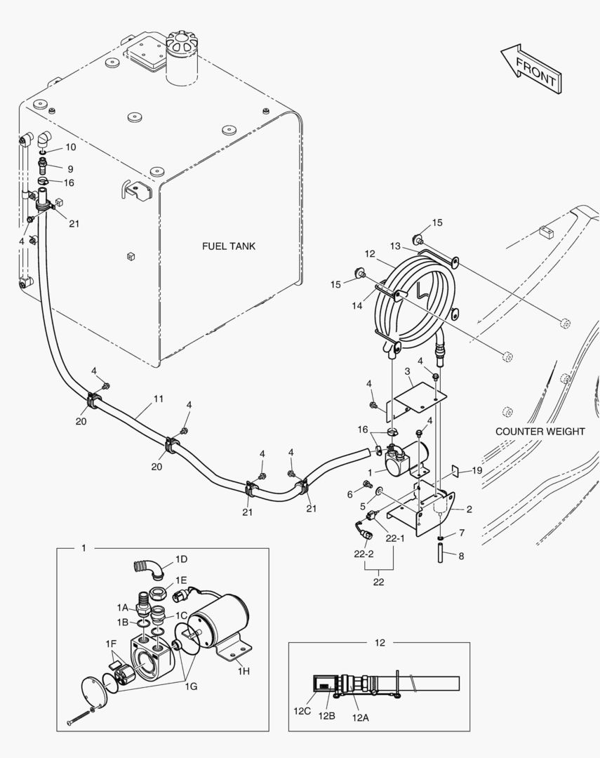 1220 FUEL FILLER PUMP