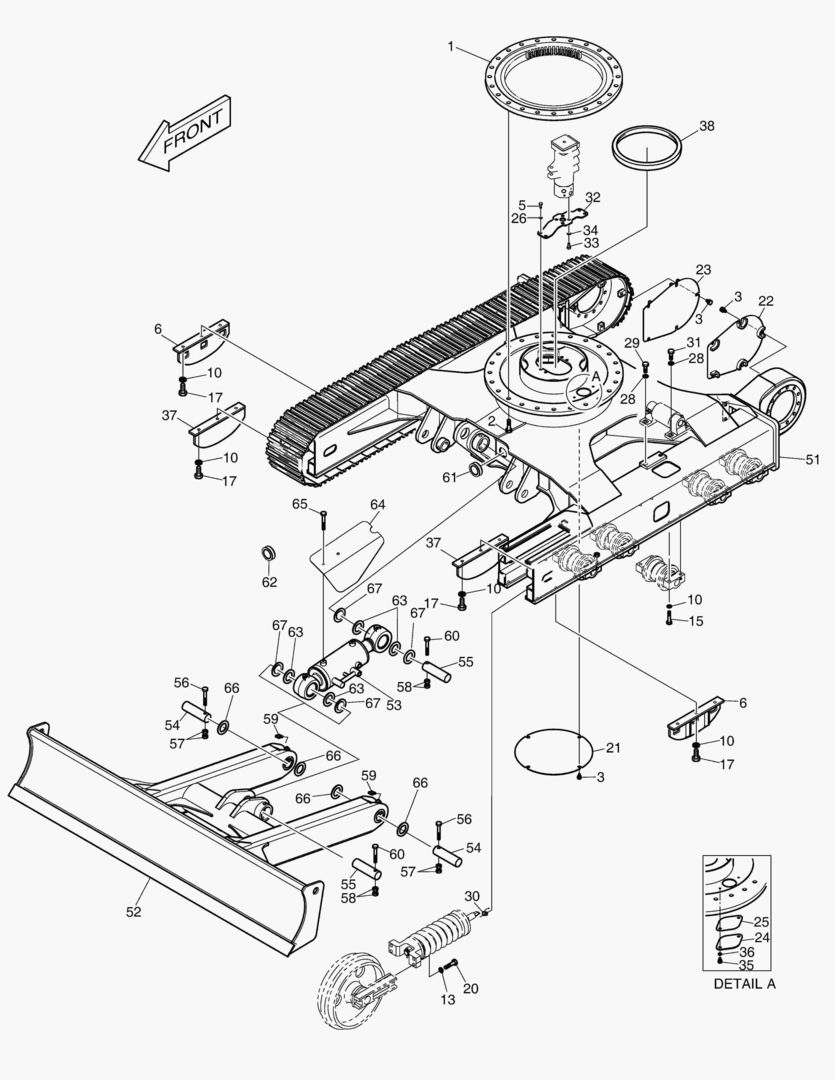 РАМА ГУСЕНИЦЫ