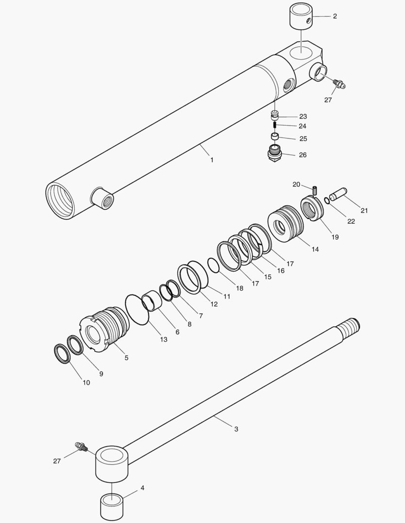 3770 STEERING CYLINDER [10001~10062]