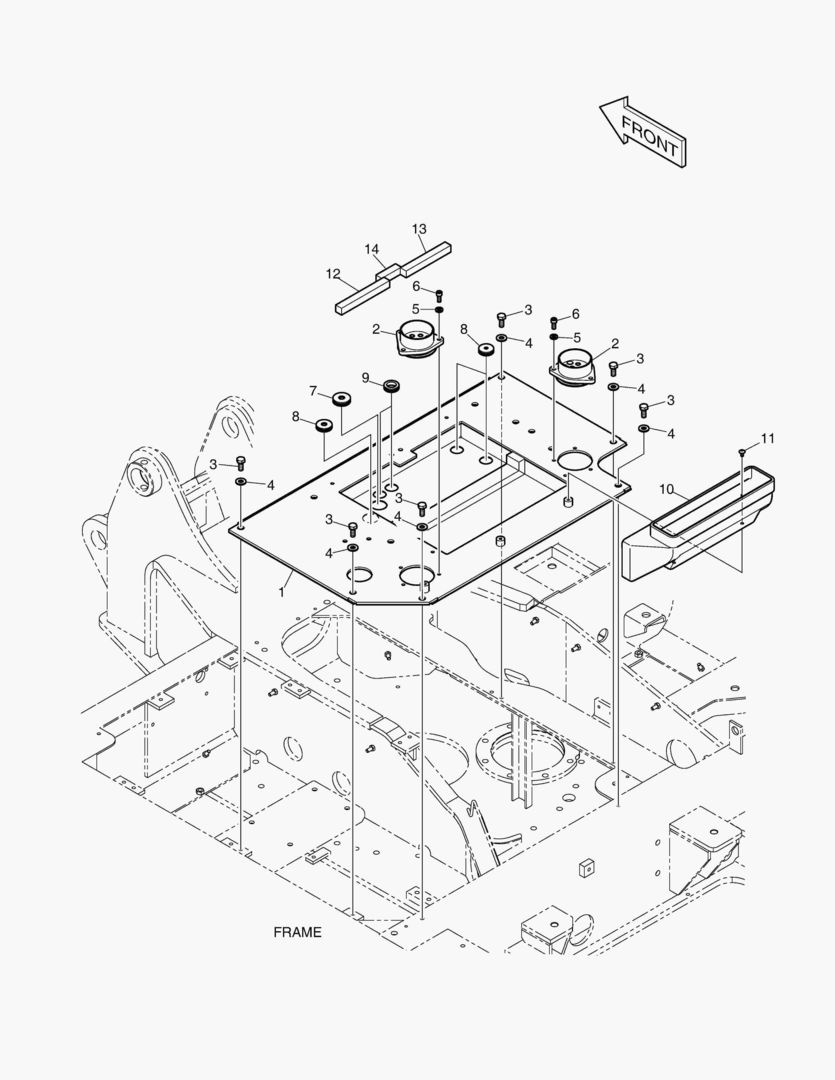 ЛИСТ НАСТИЛА - ЗАДНИЙ