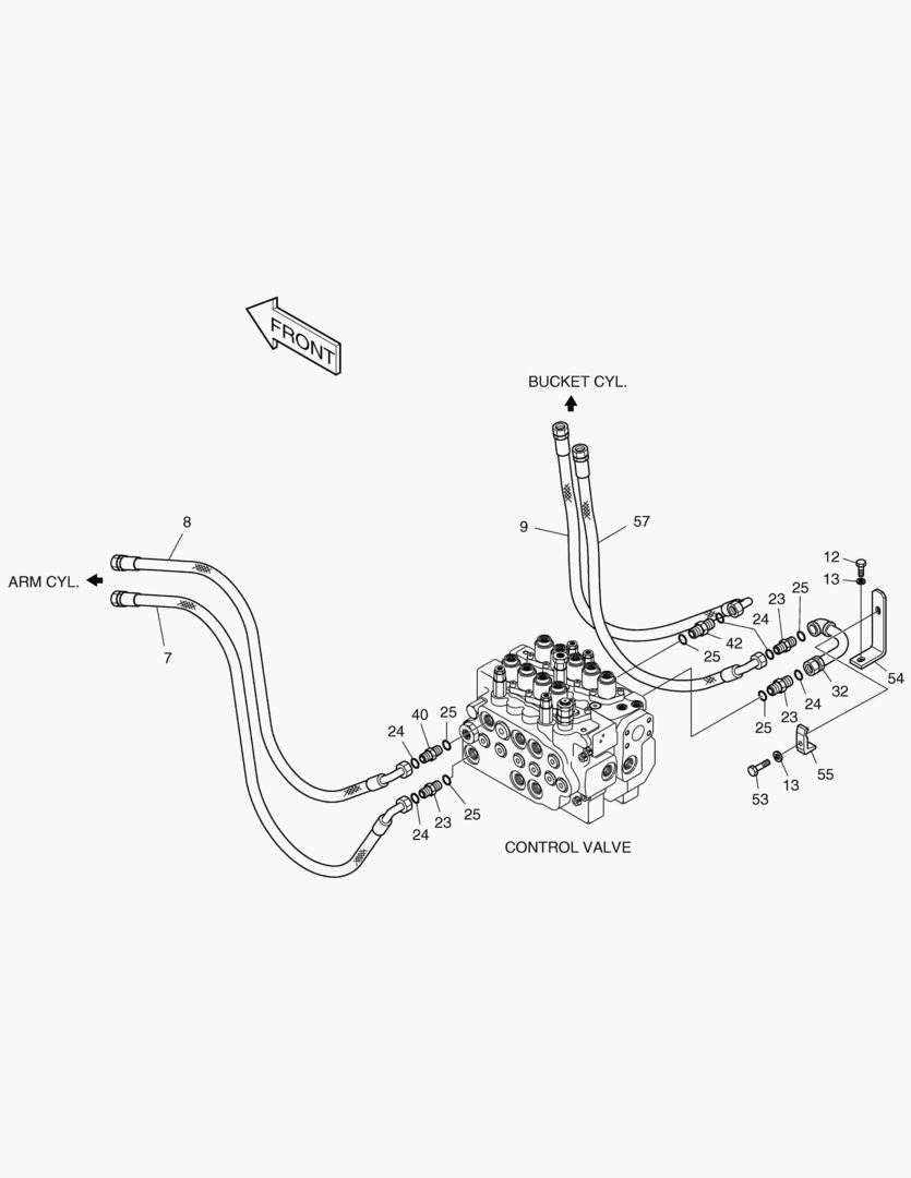 ГЛАВНАЯ МАГИСТРАЛЬ(5)-РУКОЯТЬ . КОВШ