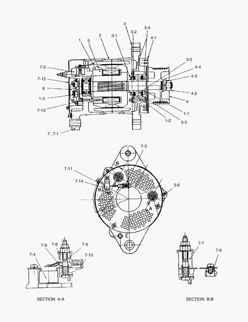 1800 ALTERNATOR [10001~10054]