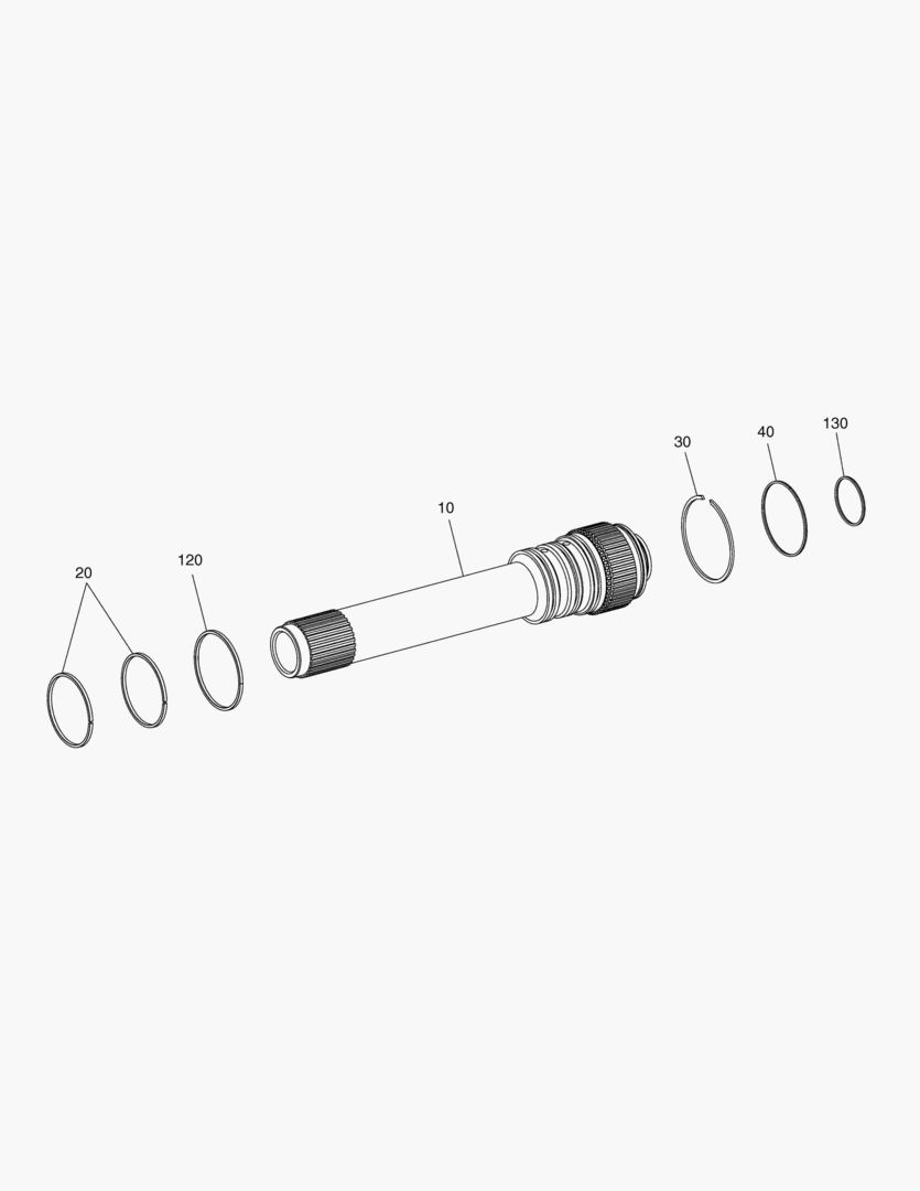 G070-110 DRIVE SHAFT
