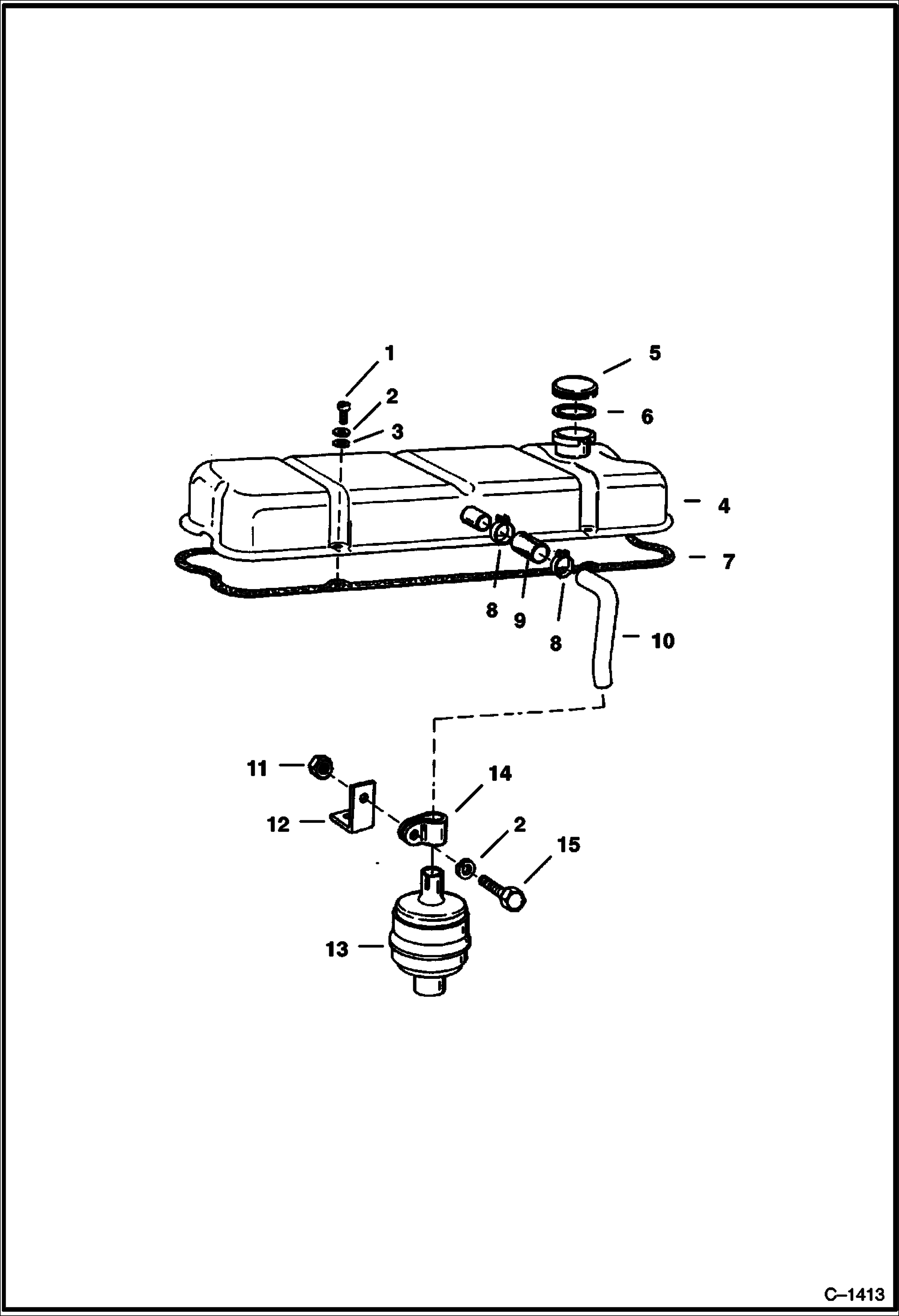 КРЫШКА КОРОМЫСЛА КЛАПАНА