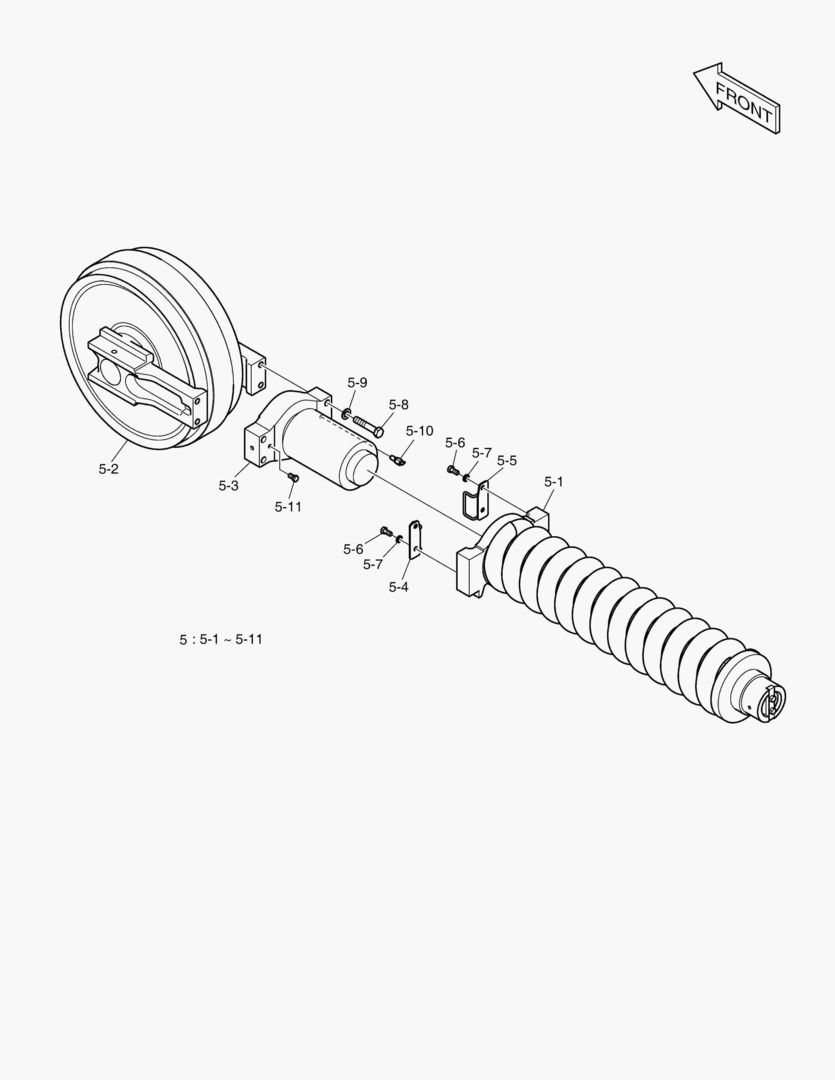 2140 TRACK ADJUSTER - L.H