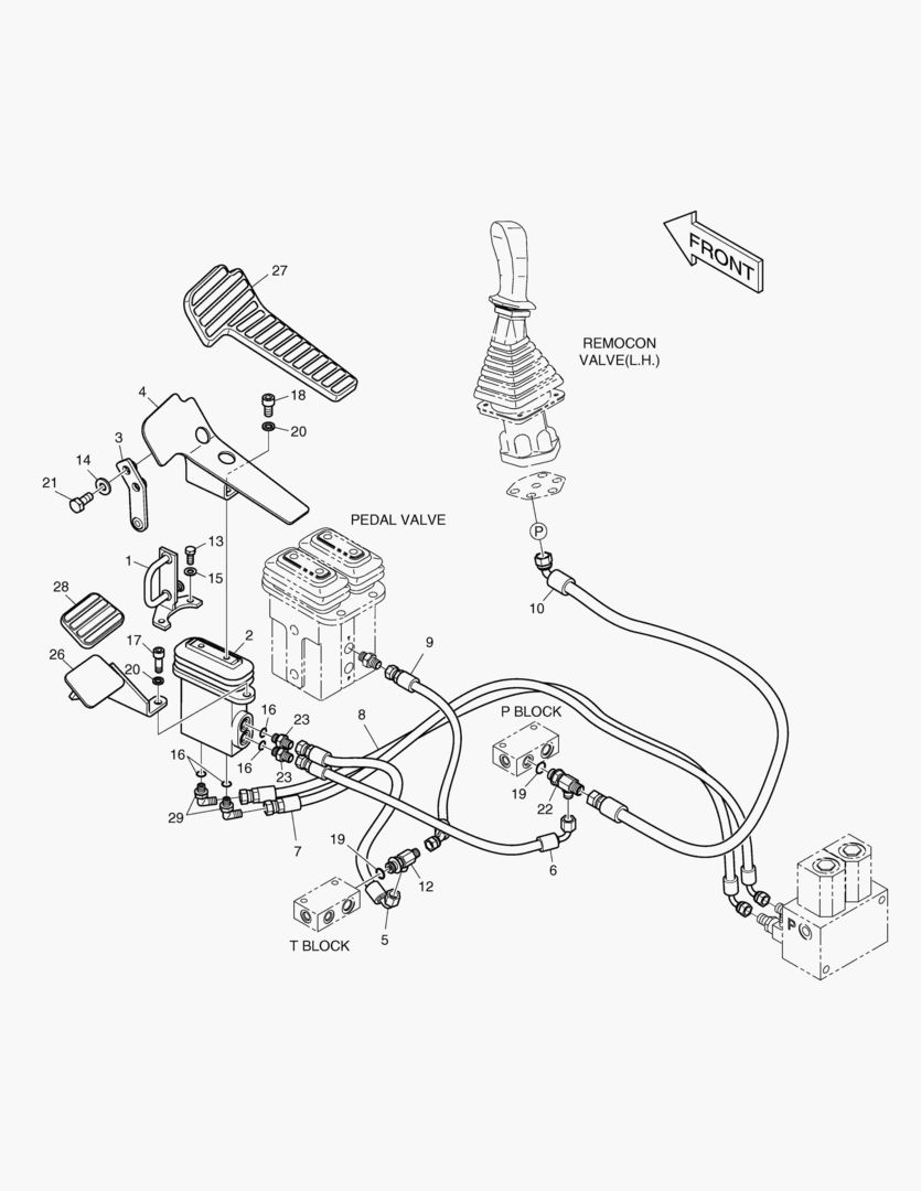 ТРУБОПРОВОД СЕРВОУПРАВЛЕНИЯ(2) - ВРАЩАЮЩИЙСЯ