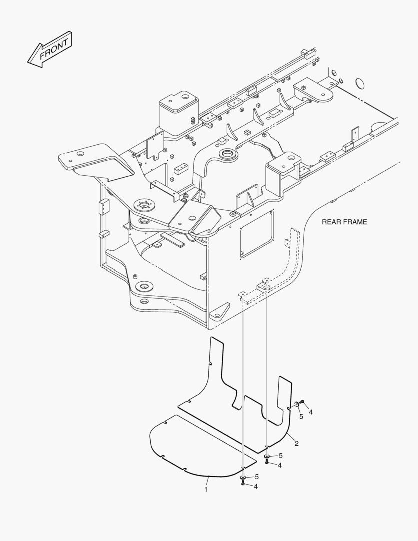 ОБТЕКАЕМАЯ ПОДКУЗОВНАЯ ПАНЕЛЬ