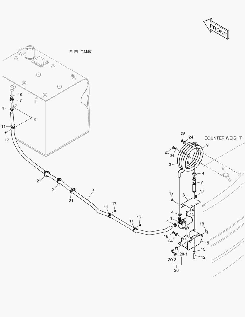 6170 FUEL FILLER PUMP