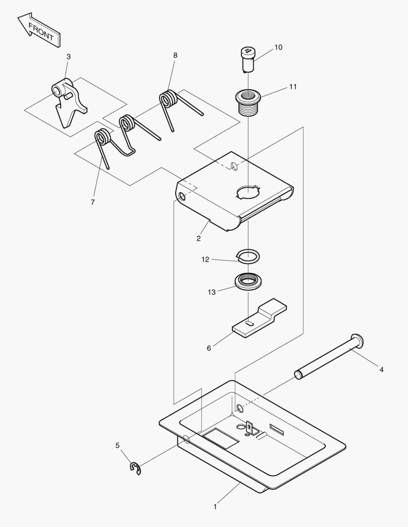 1550 DOOR LOCK R.H [1~3]