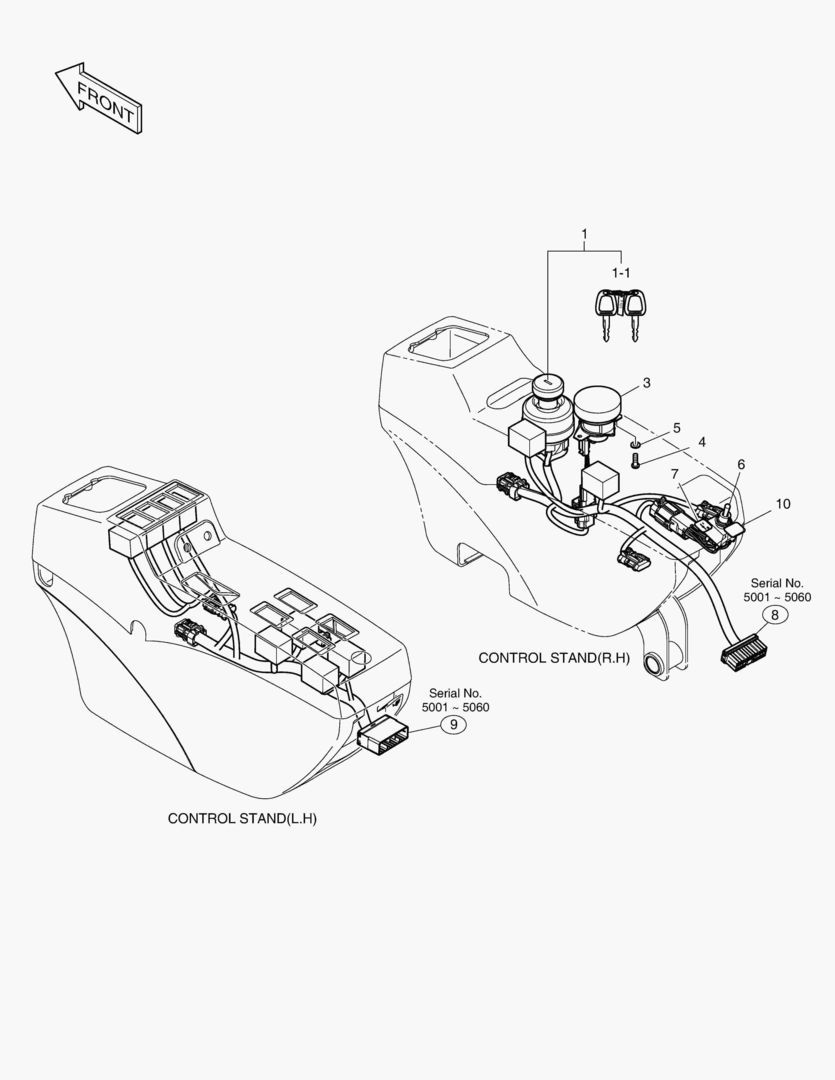 ЭЛЕКТРИЧЕСКИЕ ЗАПЧАСТИ - ПУЛЬТ УПРАВЛЕНИЯ