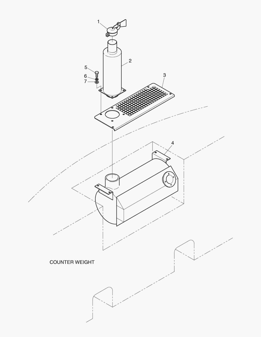 5230 MUFFLER TAIL PIPE ASS`Y [181~]