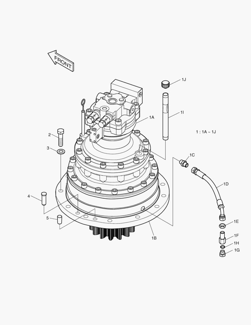 ПОВОРОТНОЕ УСТРОЙСТВО В СБОРЕ