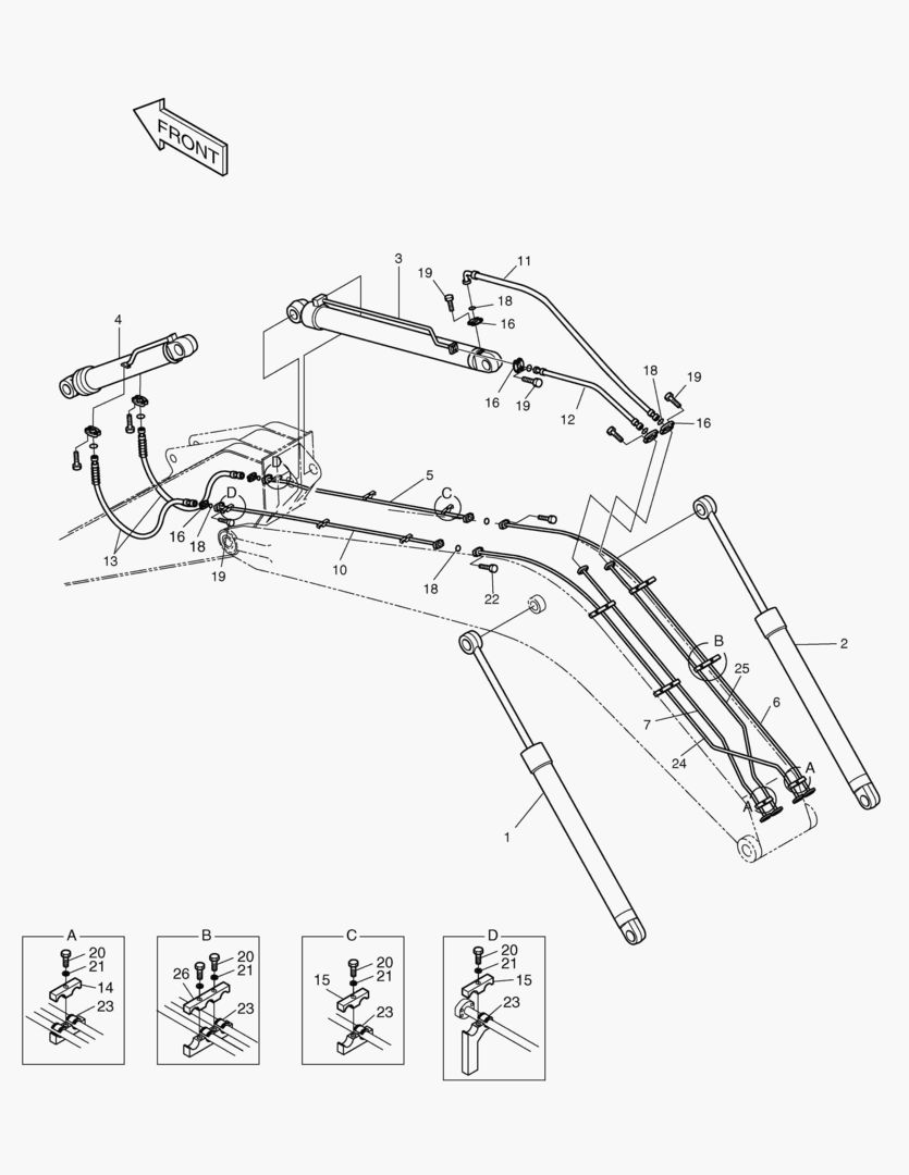3131 FRONT PIPING [1338~]