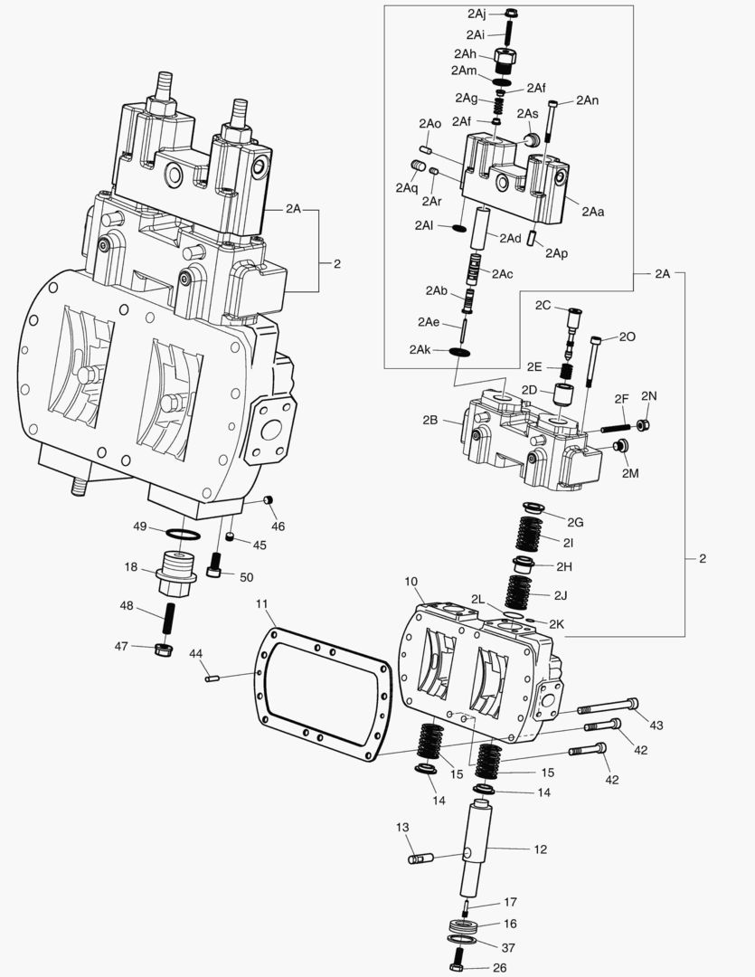 ОСНОВНОЙ НАСОС - УПРАВЛЕНИЕ