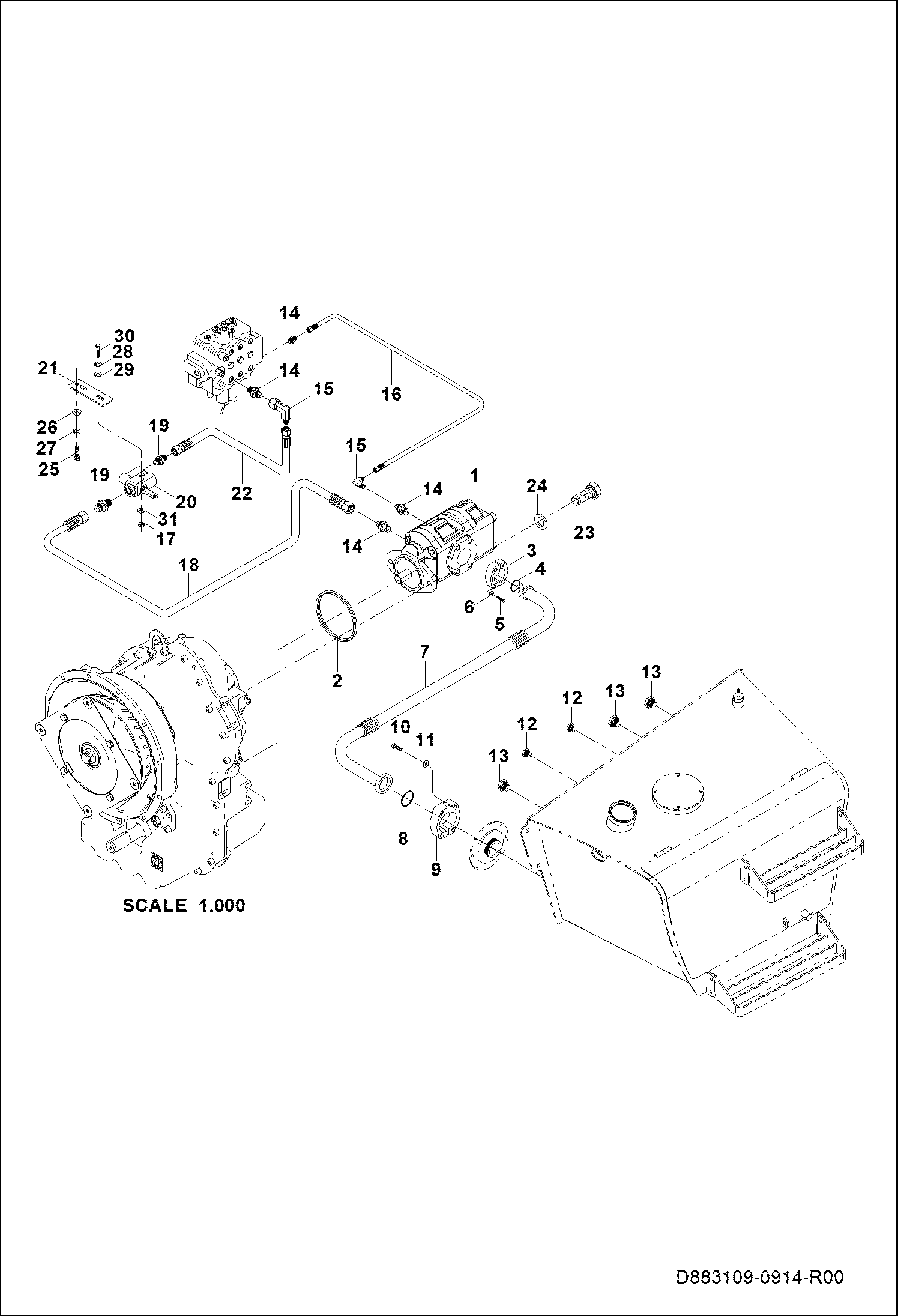 ВХОДНОЕ ОТВЕРСТИЕ И КОНТУР ПРИОРИТЕТНОГО КЛАПАНА