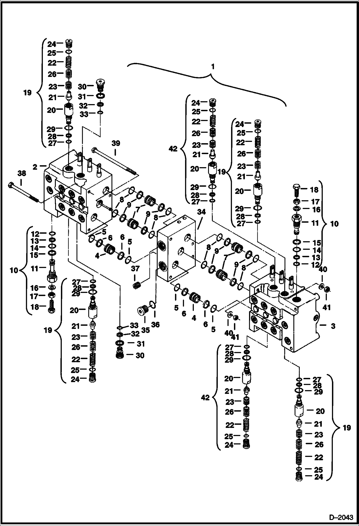 РЕГУЛИРУЮЩИЙ КЛАПАН В СБОРЕ (6 КАТУШКА)