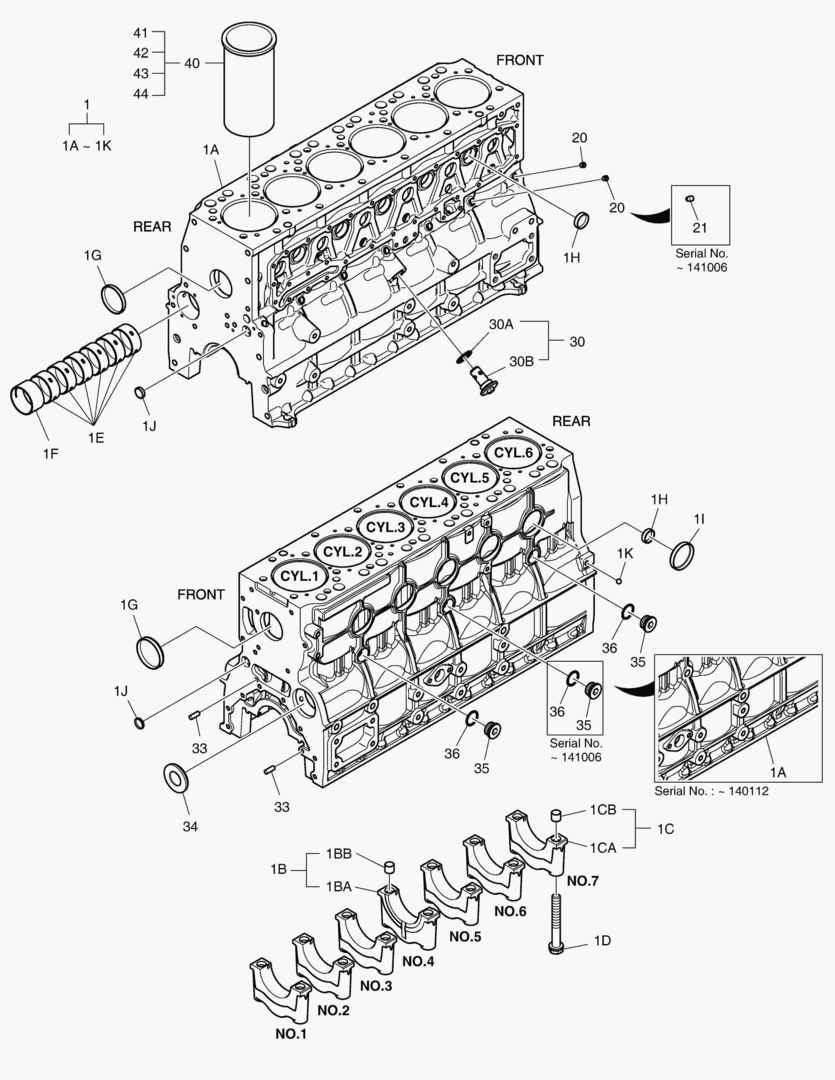 БЛОК ЦИЛИНДРОВ