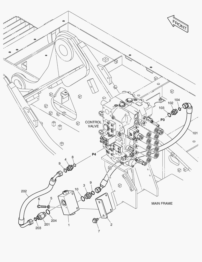 ГЛАВНАЯ МАГИСТРАЛЬ - 2 НАСОСА