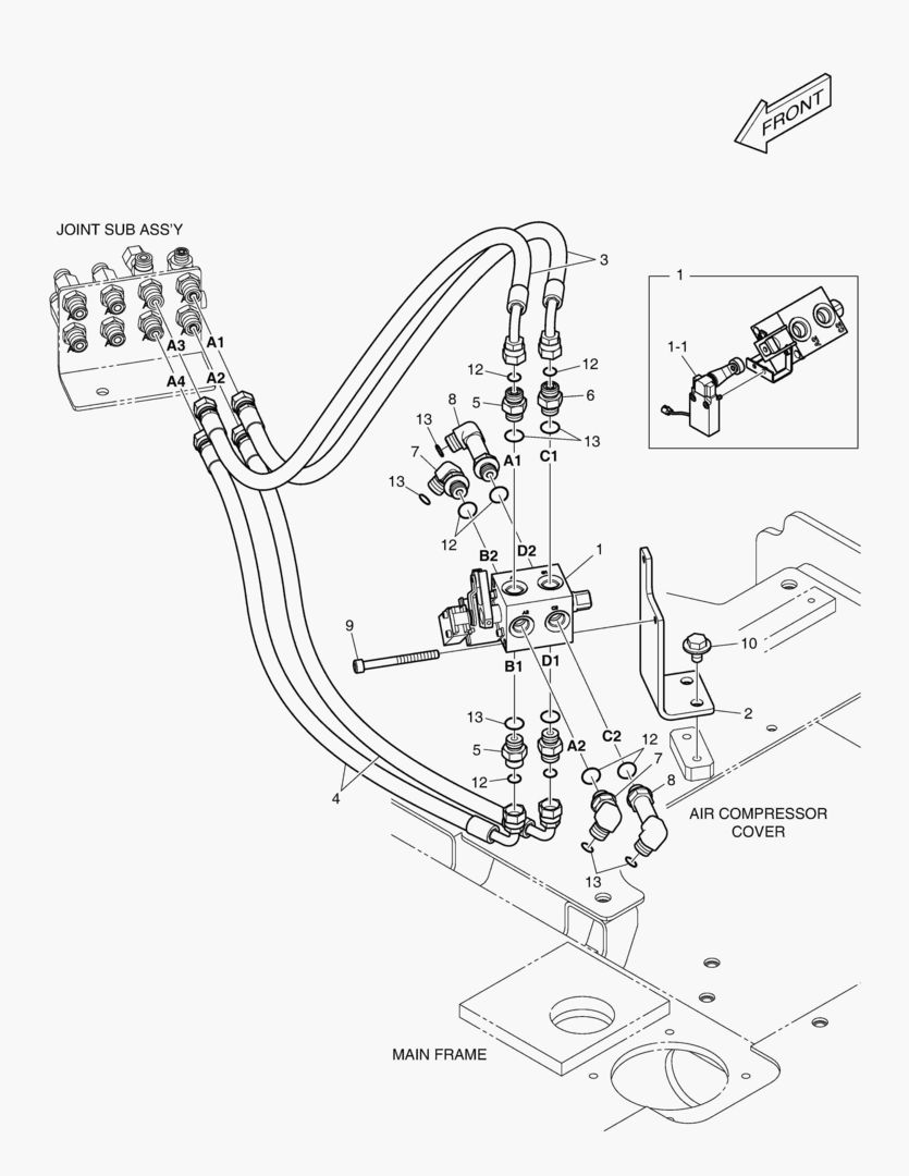 ТРУБОПРОВОД СЕРВОУПРАВЛЕНИЯ - ИЗМЕНЕНИЕ РЕЖИМА(1)