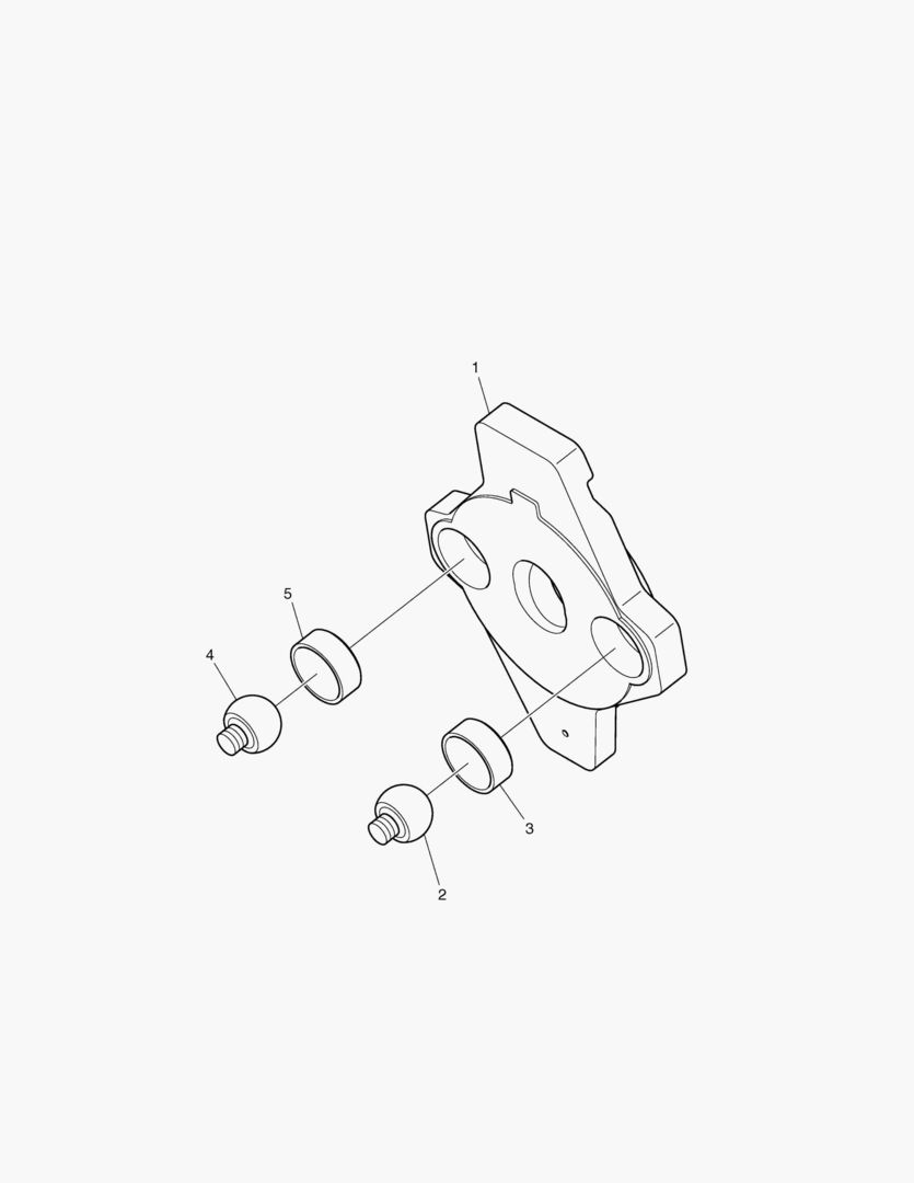 Схема ОСНОВНОЙ НАСОС - КАЧАЮЩАЯСЯ ШАЙБА