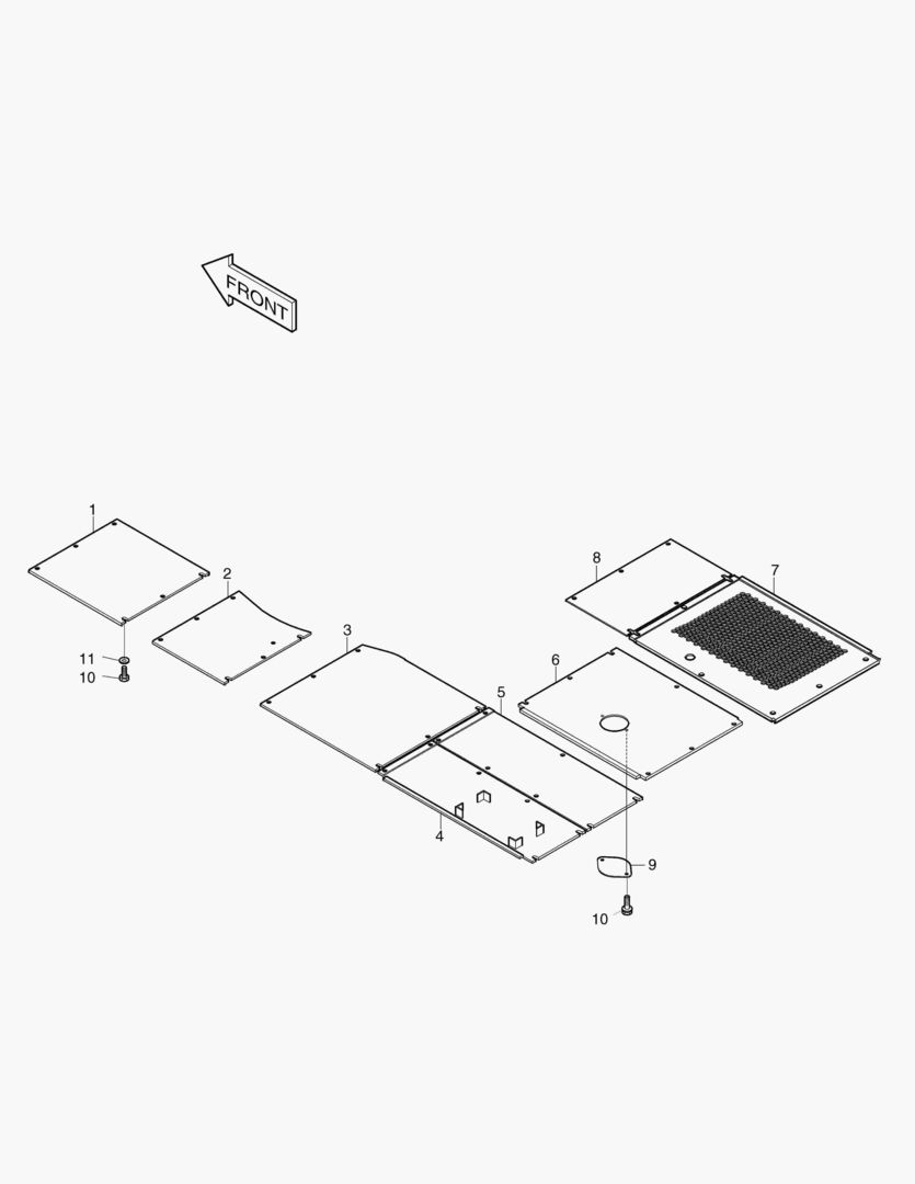 ОБТЕКАЕМАЯ ПОДКУЗОВНАЯ ПАНЕЛЬ