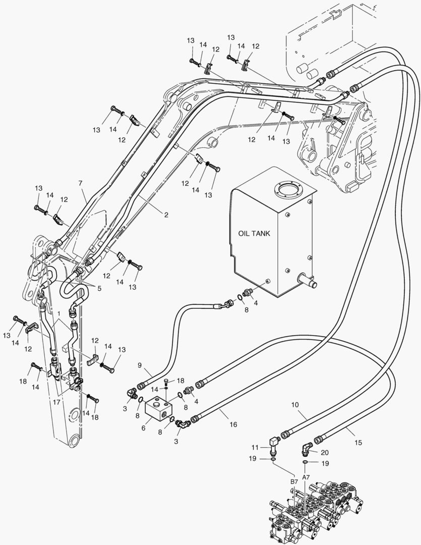 ТРУБОПРОВОД СЕЛЕКТОРА