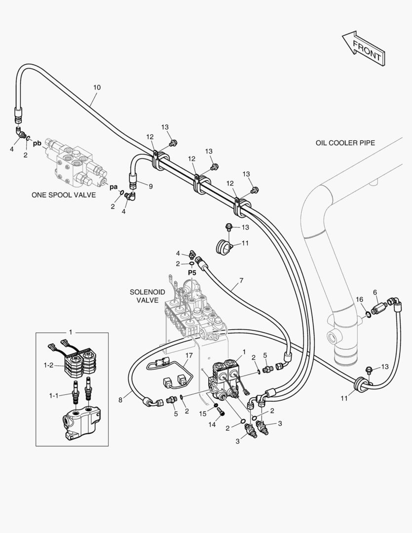 ТРУБОПРОВОД СЕРВОУПРАВЛЕНИЯ - ВРАЩАЮЩИЙСЯ(1)