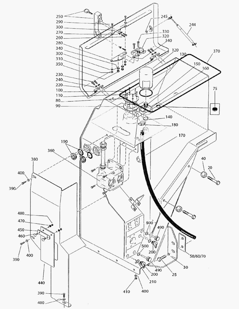 Спецтехника G200-2 HYDRAULIC TANK