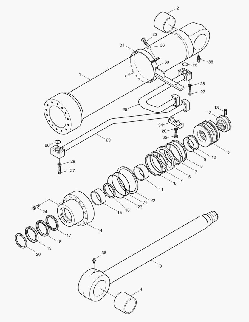 4310 BOOM CYLINDER-R.H [1043~]