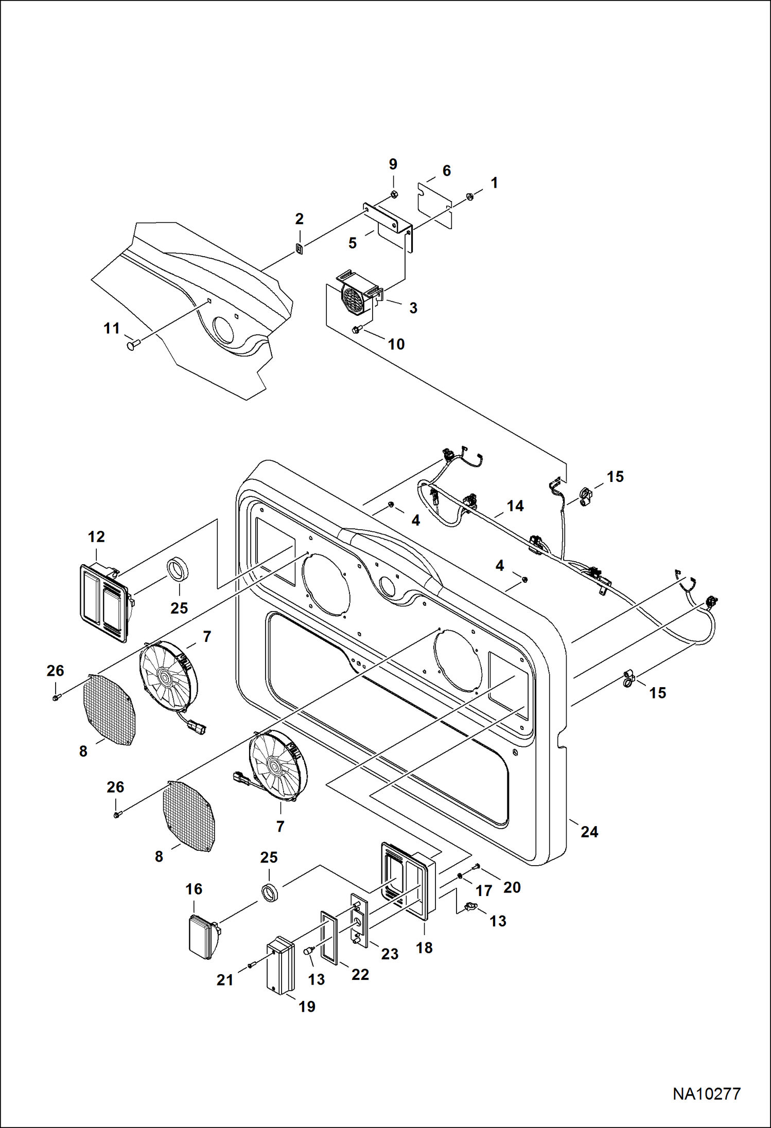 ЭЛЕКТРИЧЕСКАЯ СХЕМА (Задние огни, сигнал заднего хода.)