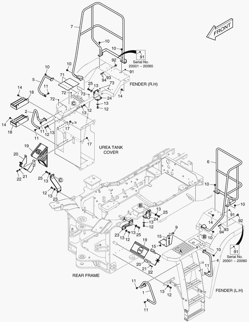 1620 FENDER & LADDER