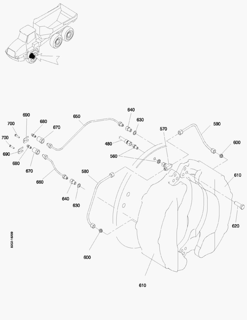 G150-18 CALIPER LH [710045~]