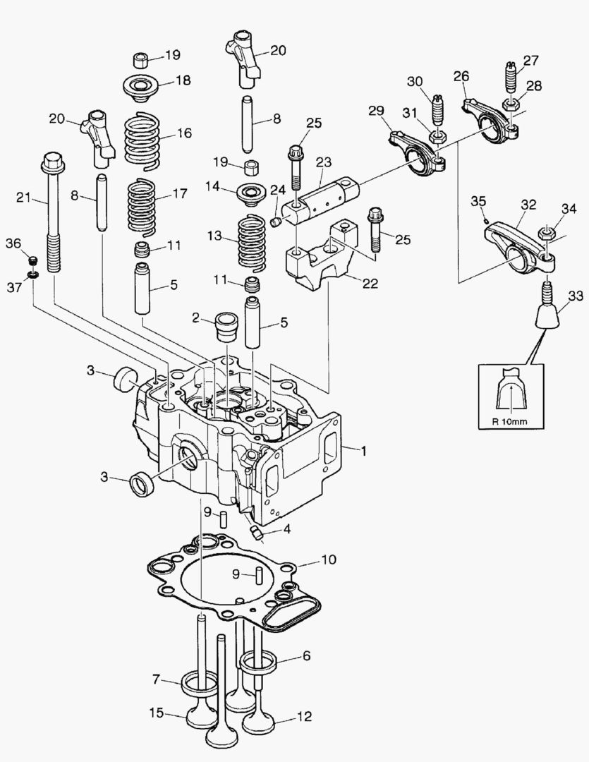 Спецтехника G010-14 CYLINDER HEAD - главное фото