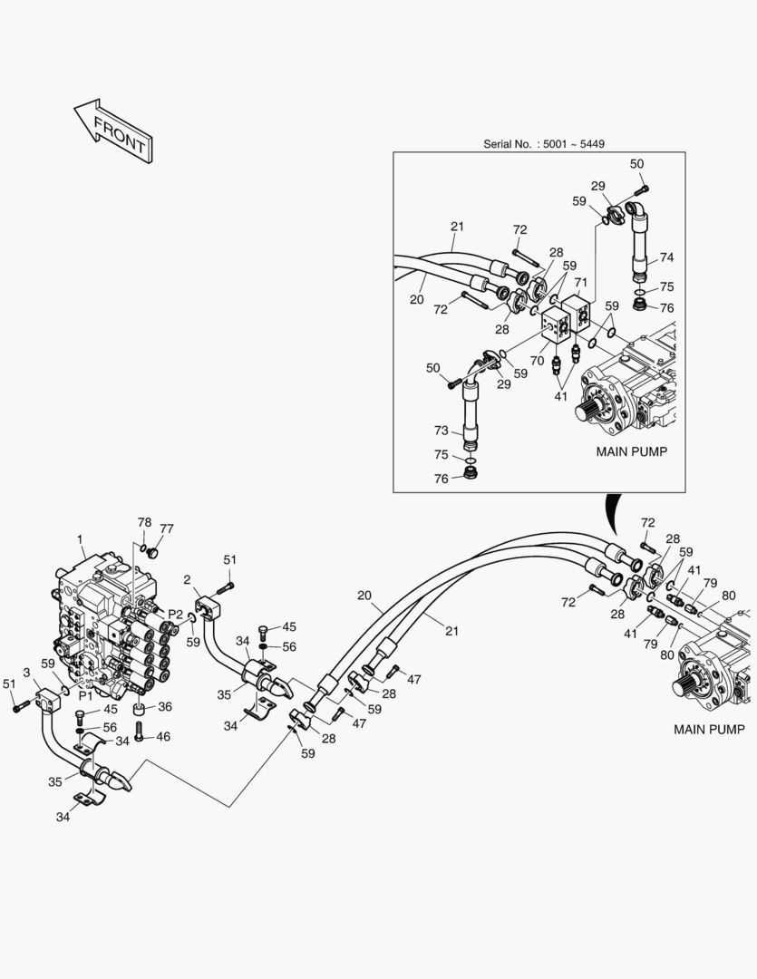 ГЛАВНАЯ МАГИСТРАЛЬ(1) - НАСОС