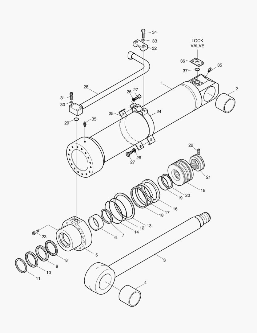 Спецтехника 4360 ARTI.BOOM CYLINDER-LOCK VALVE [1045~] - главное фото