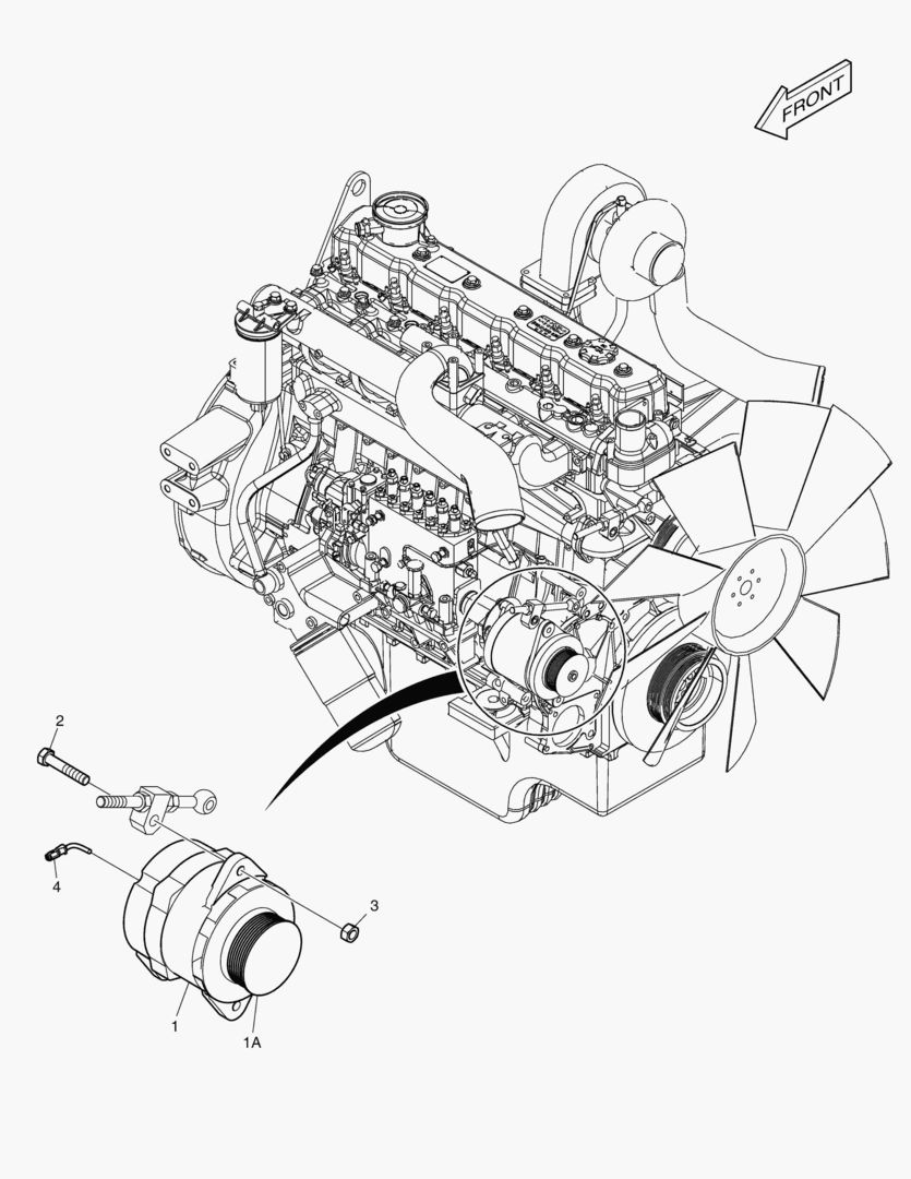 ГЕНЕРАТОР ПЕРЕМЕННОГО ТОКА - 80A