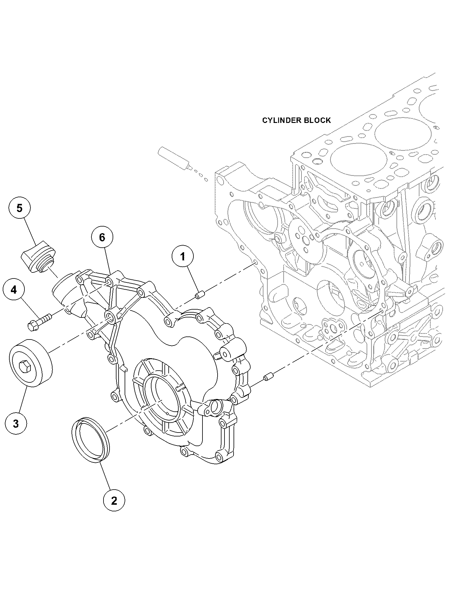 КРЫШКА РАСПРЕДЕЛИТЕЛЬНЫХ ШЕСТЕРЕН