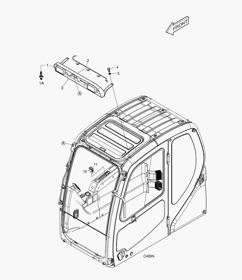 РАБОЧАЯ ФАРА(2-ЛАМПЫ)
