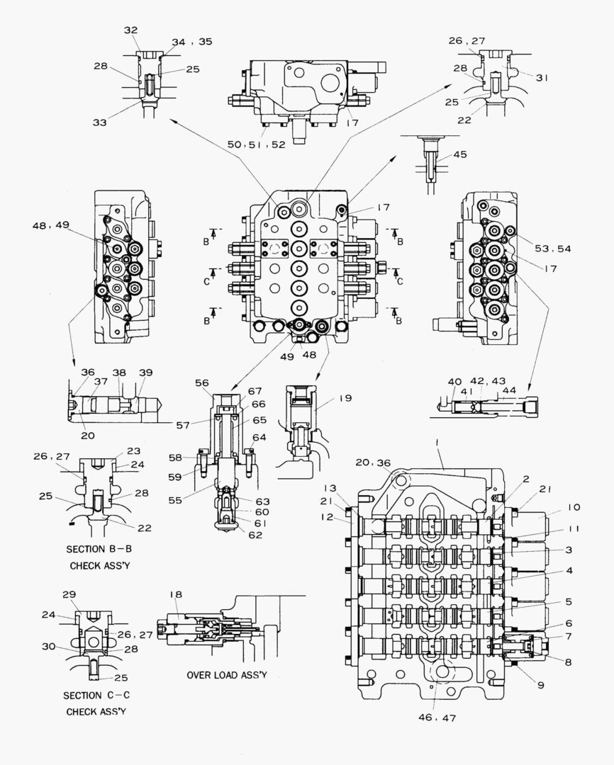 6412 CONTROL VALVE(2)-R.H [5001~5674]