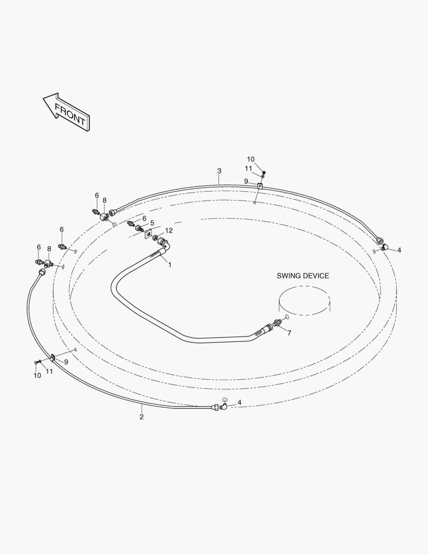 ТРУБОПРОВОД СМАЗКИ