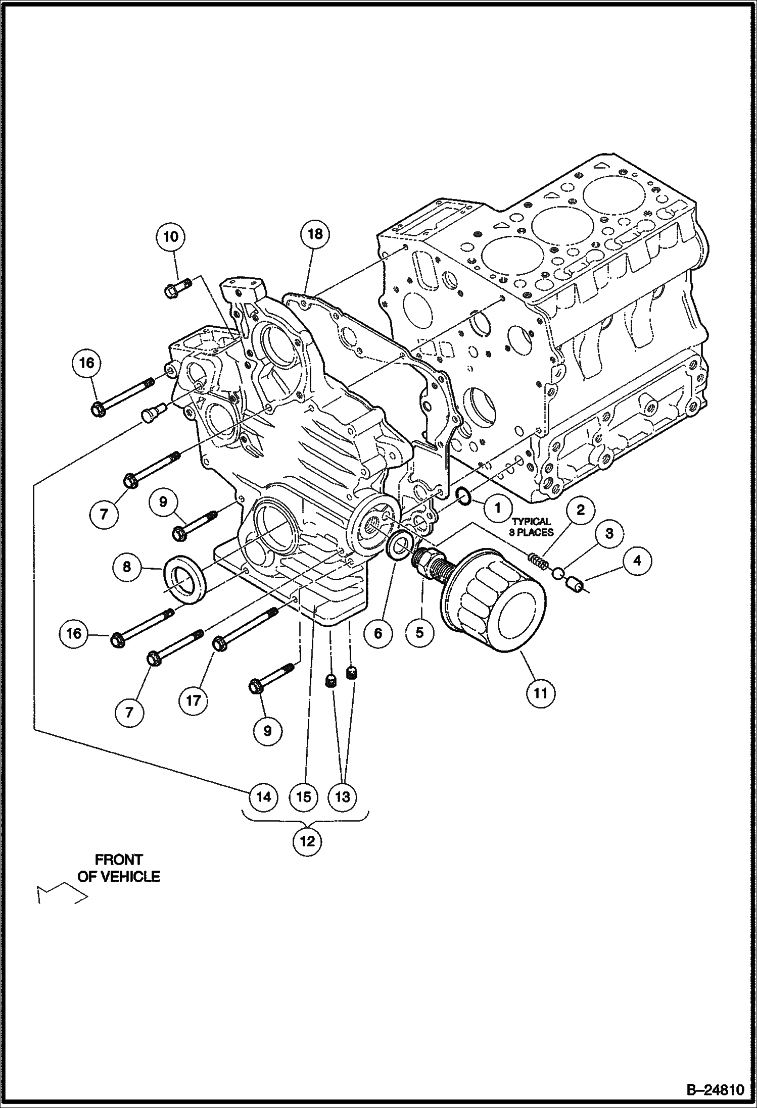 КАРТЕР КОРОБКИ ПЕРЕДАЧ ДИЗЕЛЬ 2353 11568 И НИЖЕ