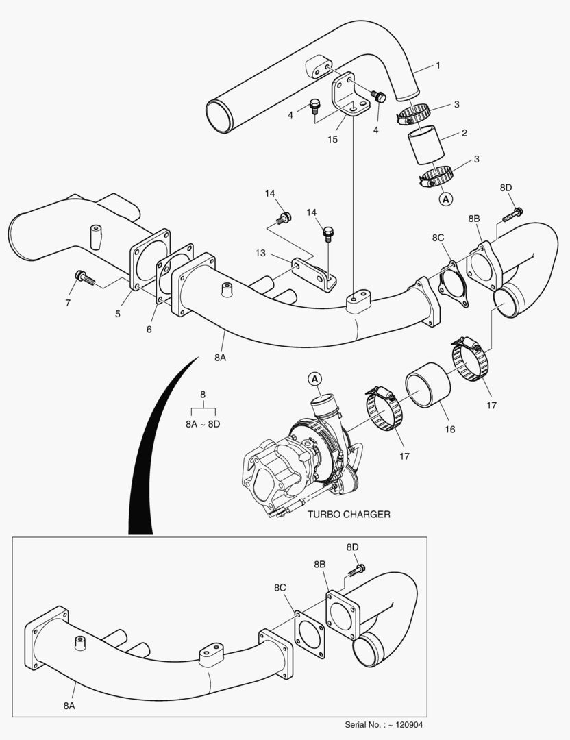 ТРУБА ВОЗДУХОЗАБОРНИКА