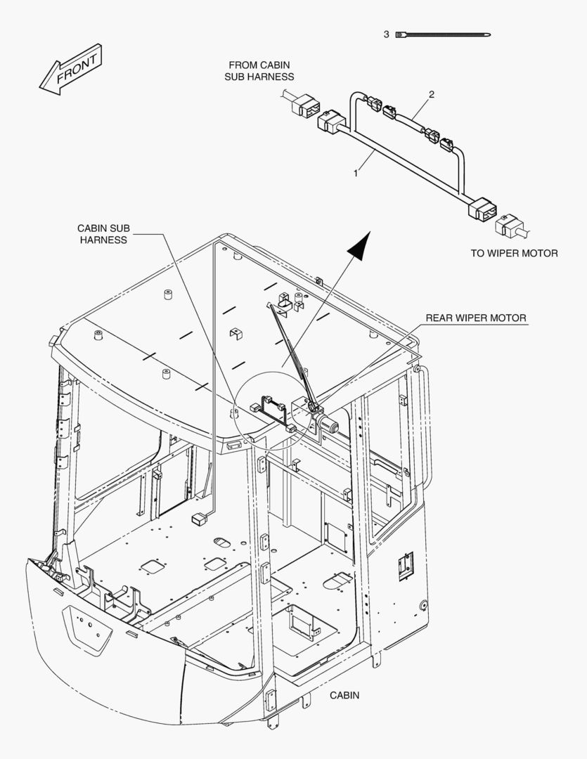 Схема ФИЛЬТР ШУМА- МОТОР СТЕКЛООЧИСТИТЕЛЯ