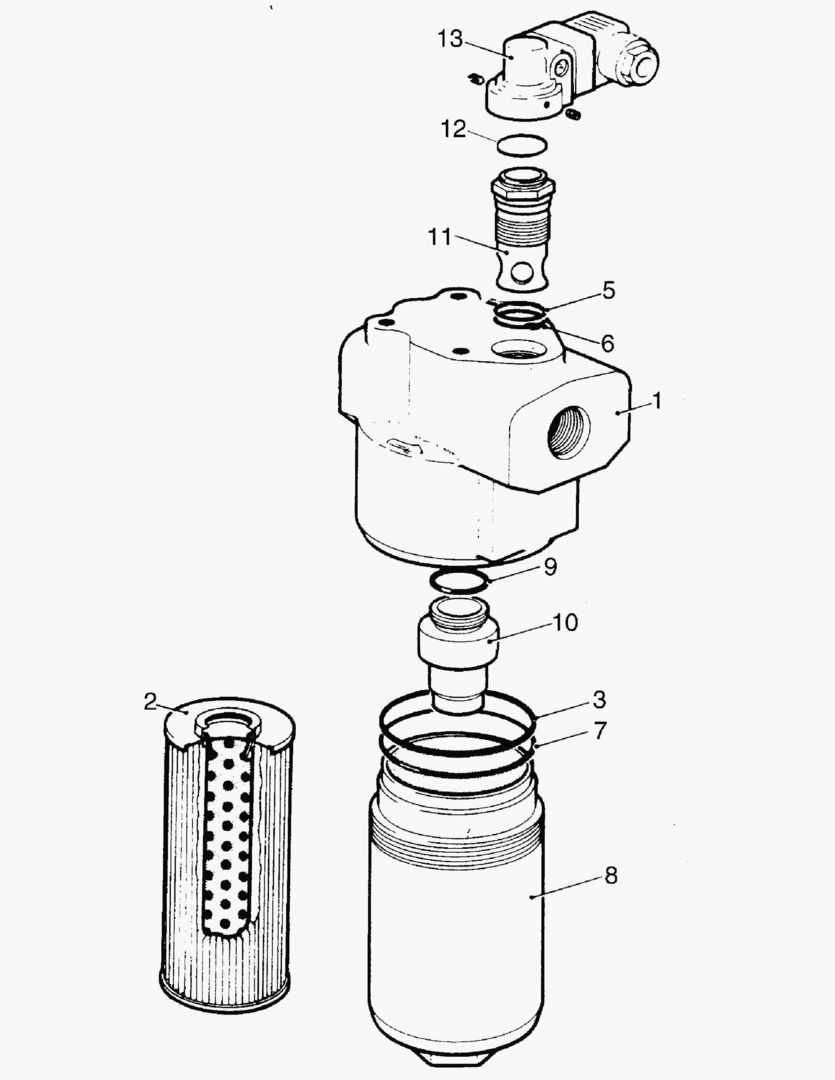 G050-9 HYDRAULIC FILTER