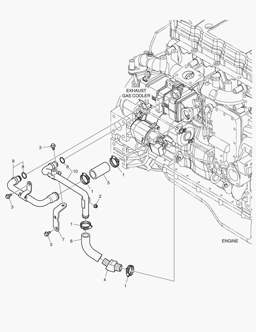ТРУБОПРОВОД ВЫХЛОПНОЙ ВОДЫ